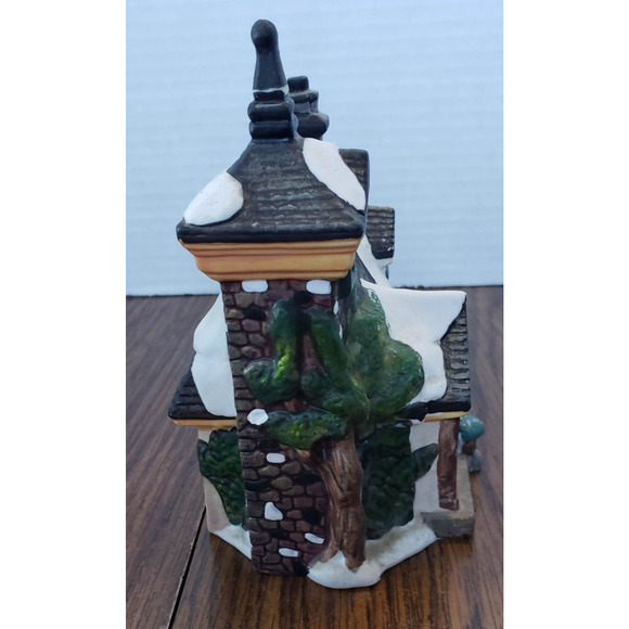 Home Accents Holiday Ceramic Small Town Post Office - Picture 7 of 10